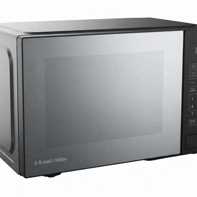 Russell Hobbs 30L Electronic Black Mirror Microwave 900W | RHEM31L