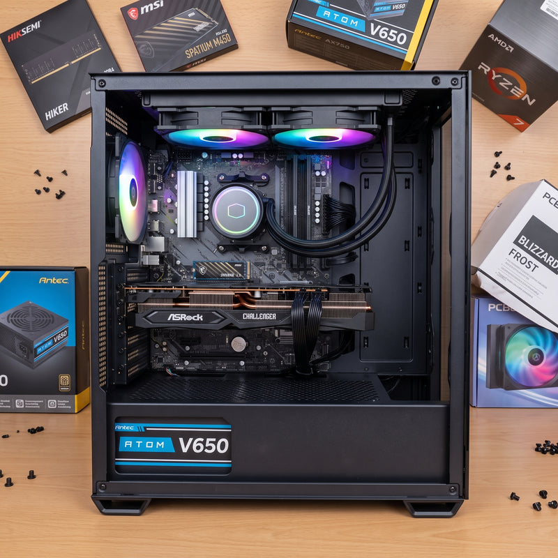 (Pre-Built) Ryzen & 5700X, RX 9060 XT, 32 Gb DDR4, 1TB NVMe storage