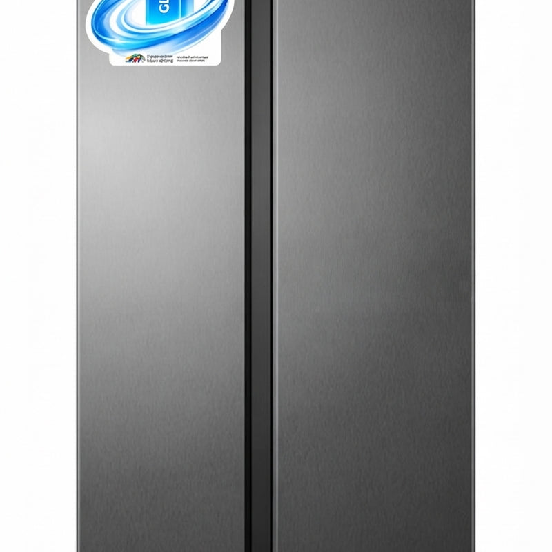 Haier 514L Side-by-Side Fridge Freezer | No Frost A+ Inverter | HRF-668VNFMBL