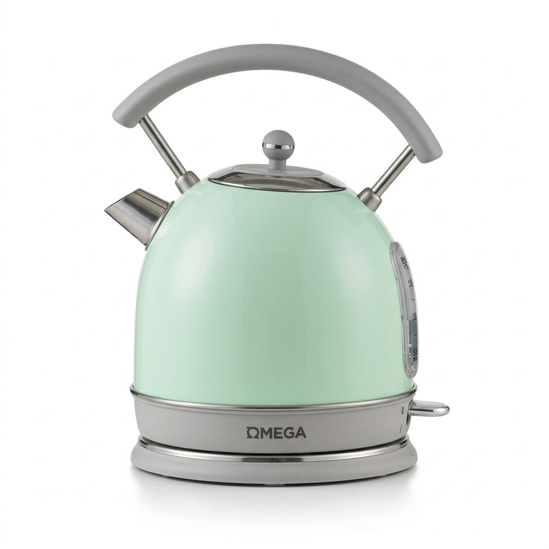 Omega Vintage 1.8L Electric Kettle