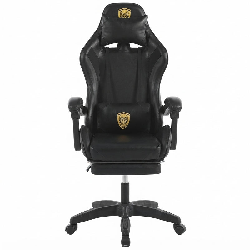 Ergonomic Gaming Chair with Footrest