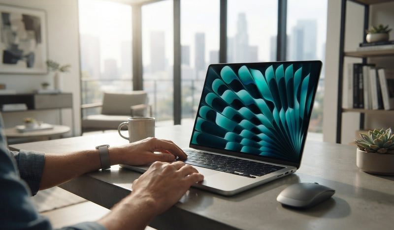 Apple MacBook Air 15″ MDVC4ZE/A | Apple M5 Chip | 10-Core CPU | 10-Core GPU | 24GB RAM | 1TB SSD | Silver