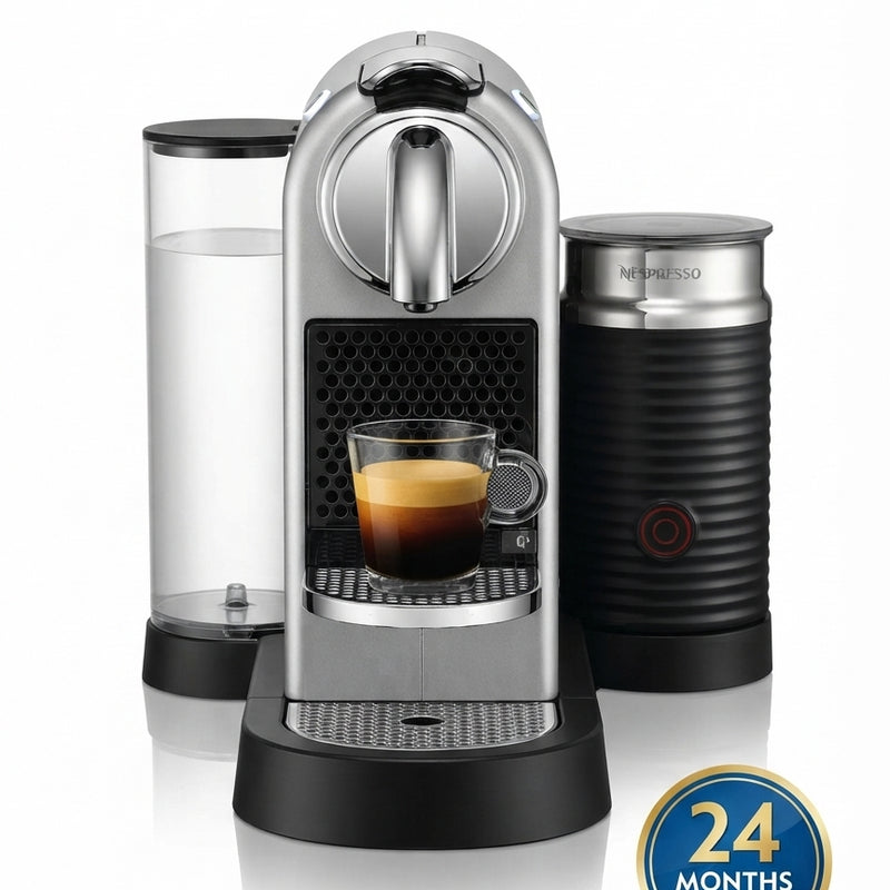 Nespresso CitiZ & Milk Coffee Machine – Silver