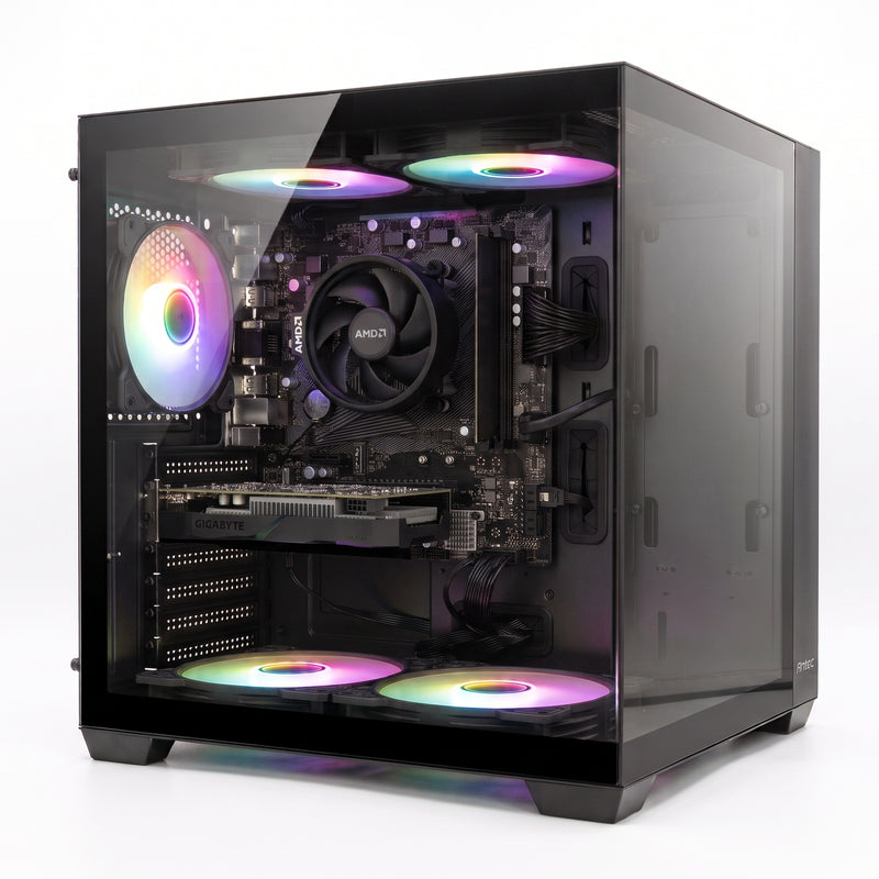 (Pre-Built) Home Theater/ Light Gaming PC, AMD Athlon 3000G, GT 1030, 8GB DDR4, 512GB SATA SSD