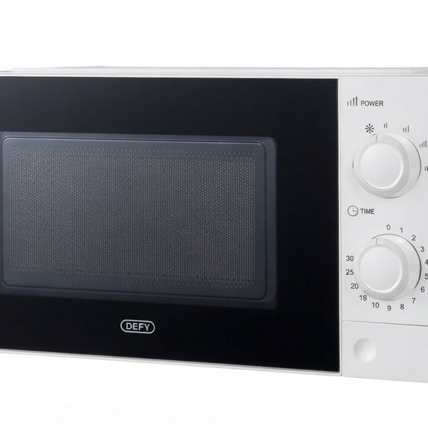 Defy 20L White Manual Microwave Oven | 700W Solo Microwave | DMO384