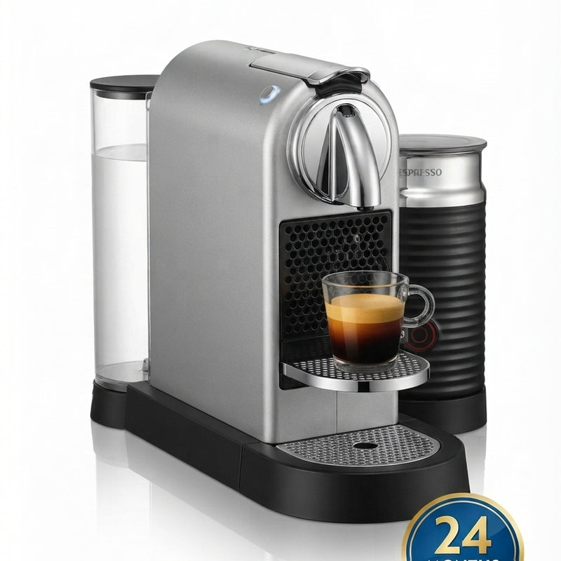 Nespresso CitiZ & Milk Coffee Machine – Silver