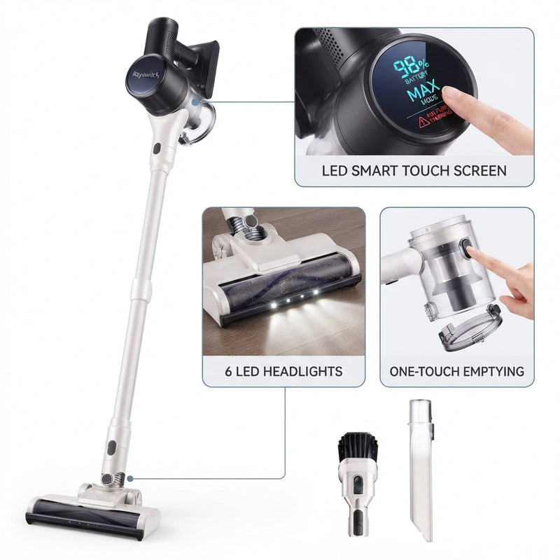 Rayswitch V10 Pro Cordless Vacuum Cleaner