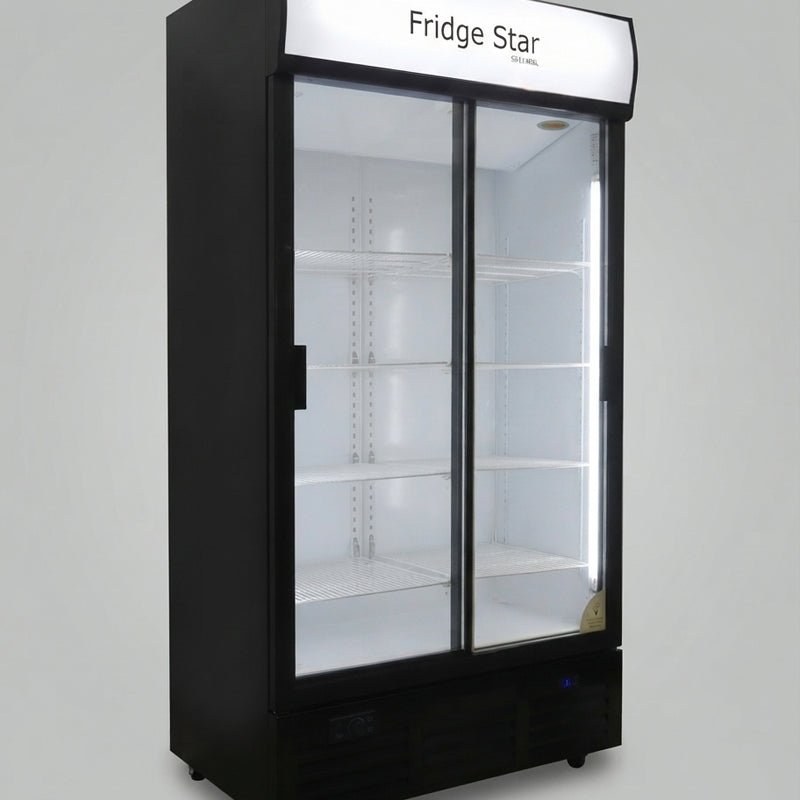 Fridge Star ES1140SL 748L Double Sliding Glass Door Beverage Cooler