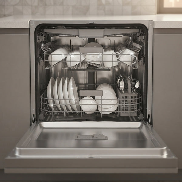 Midea 6 Place Counter Top Dishwasher – White – WQP6-3602F