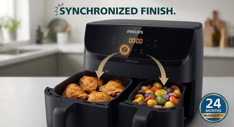 Philips 9L Dual Basket Airfryer NA351/00