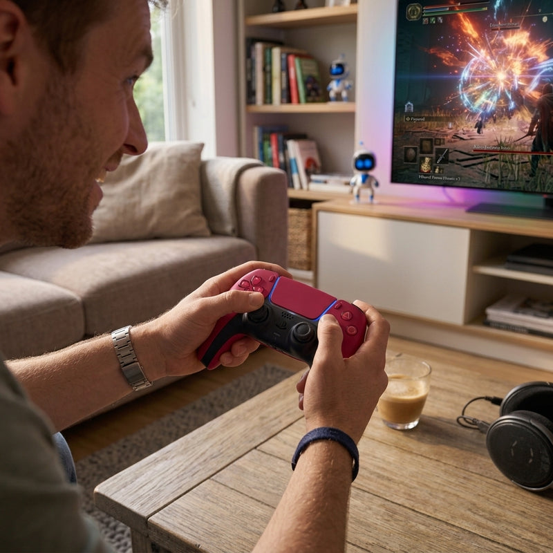 PlayStation 5 DualSense Wireless Controller – Cosmic Red