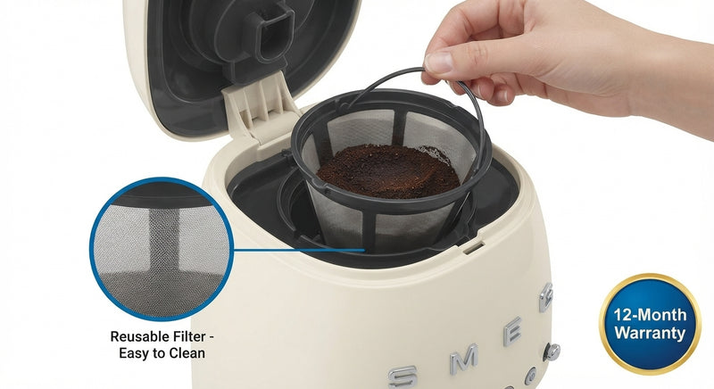 Smeg 50’s Retro Filter Coffee Machine