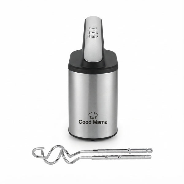 Good Mama GES-B4 Electric Hand Mixer with Stainless Steel Beaters & Dough Hooks