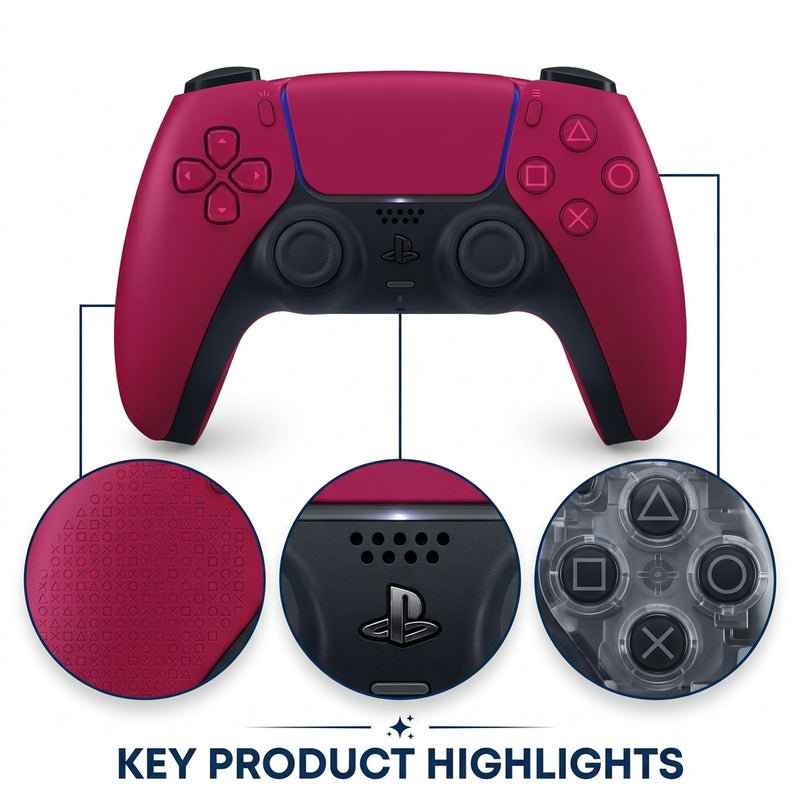 PlayStation 5 DualSense Wireless Controller – Cosmic Red