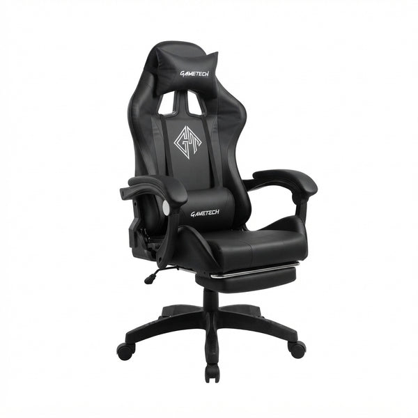GameTech YT-055 Gaming Chair – Black