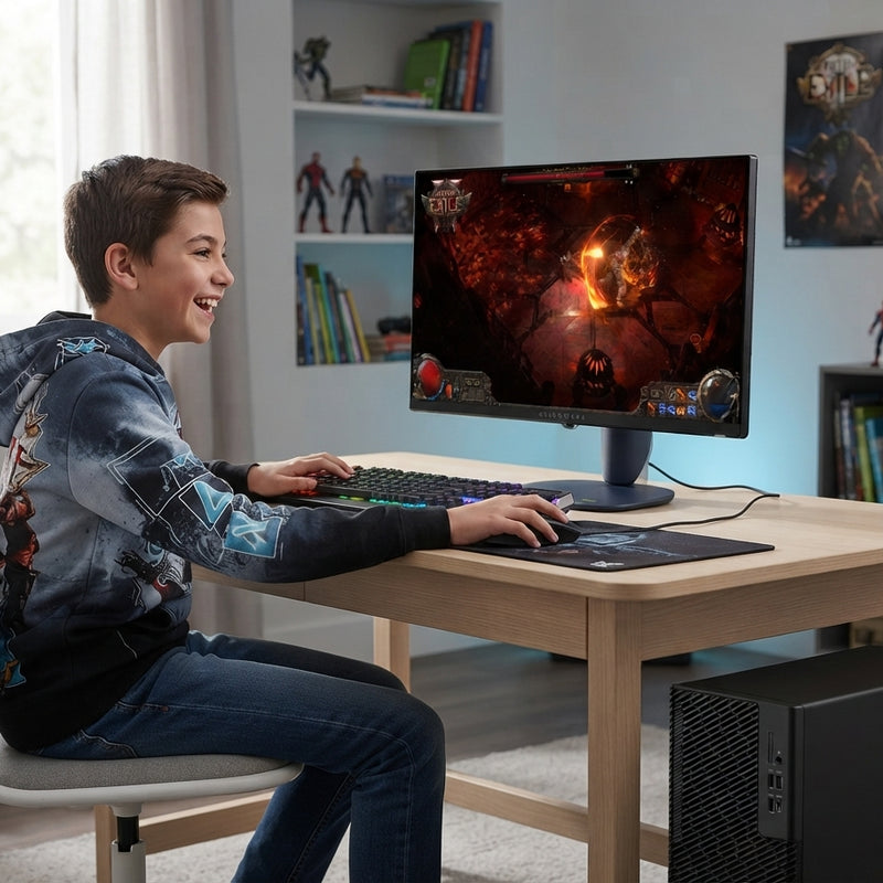 Dell Pro Precision 7 T1 Core Ultra 7 Gaming Bundle with NVIDIA RTX A1000, 27-inch QHD 180Hz Monitor, Alienware Keyboard and Wireless Mouse