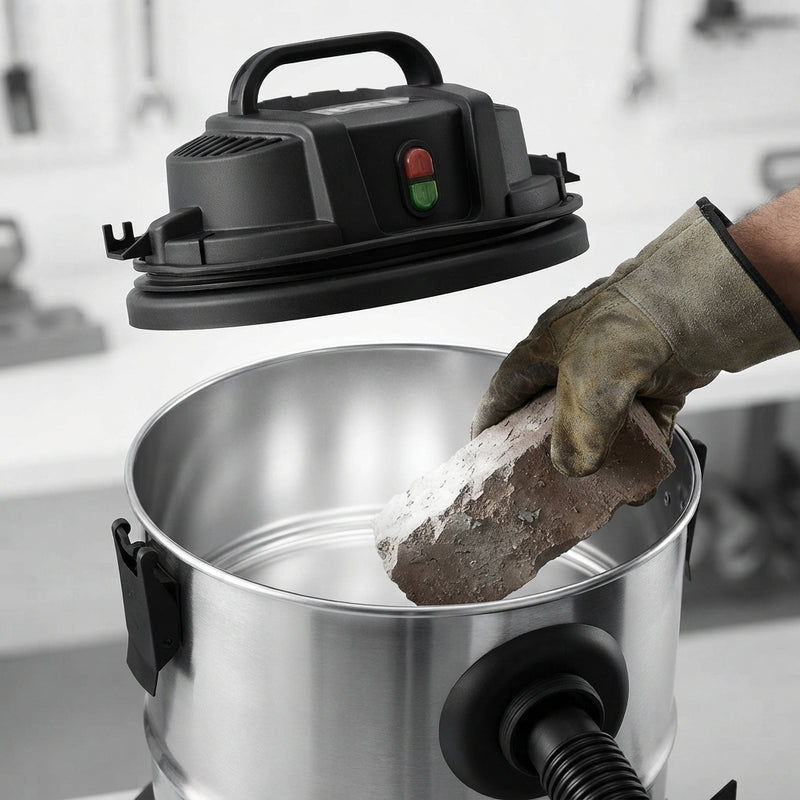 Hoover 20L Stainless Steel Wet & Dry Vacuum