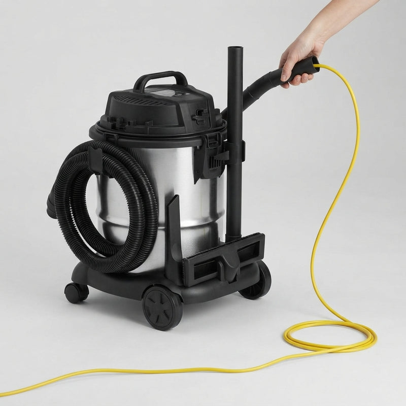 Hoover 20L Stainless Steel Wet & Dry Vacuum