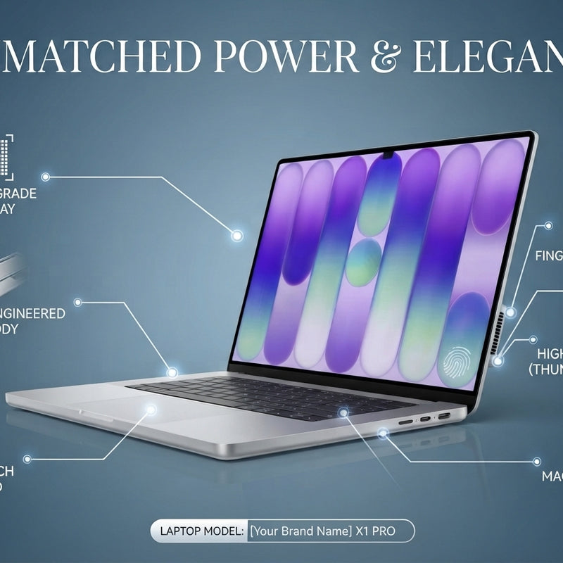 Apple MacBook Neo 13-inch MHFC4ZE/A – A18 Pro Chip, 8GB RAM, 512GB SSD, Touch ID, Silver