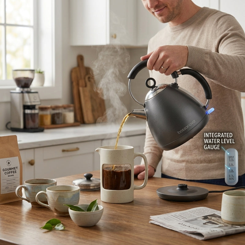 Bossanova 1.7L Graphite 360° Kettle