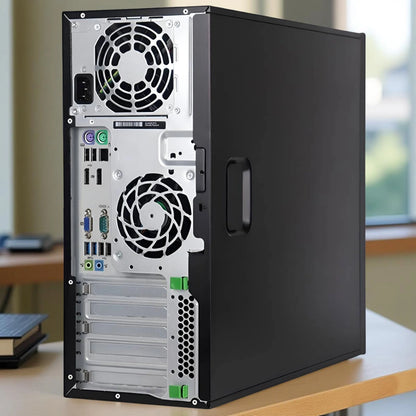 Certified Refurbished HP EliteDesk 800 G1 Tower – Intel Core i7 4th Gen | 8GB RAM | 256GB SSD