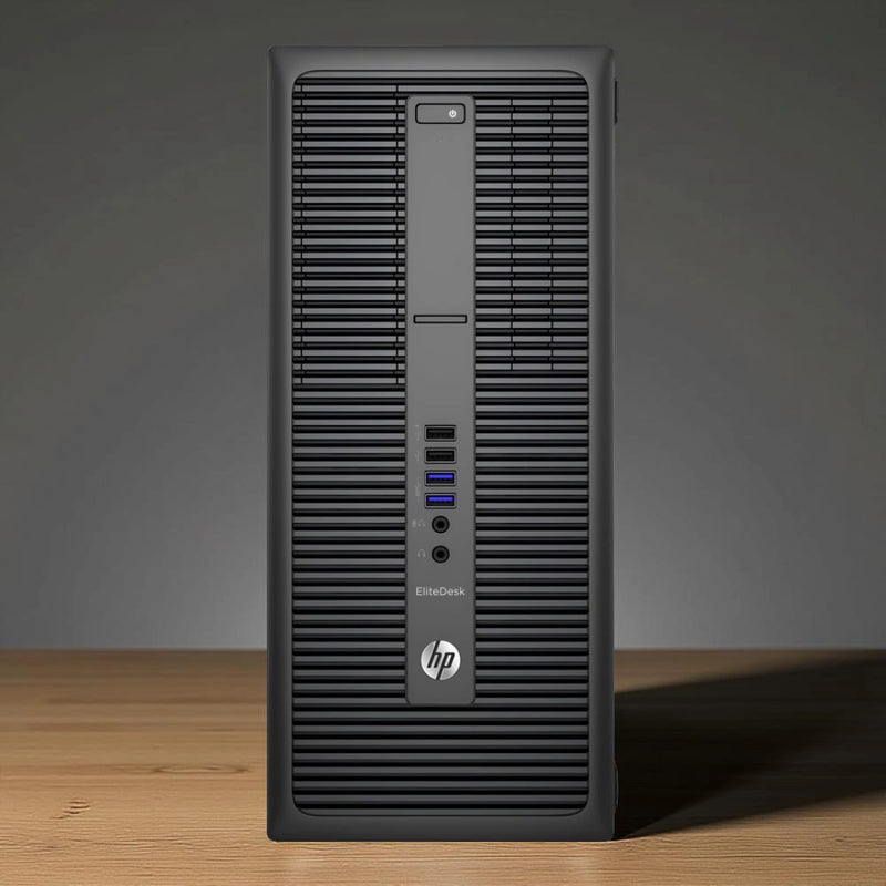 Certified Refurbished HP EliteDesk 800 G2 Tower – Intel Core i7 6th Gen | 8GB RAM | 256GB SSD | 22″ Monitor Fullset | 24-Month Warranty