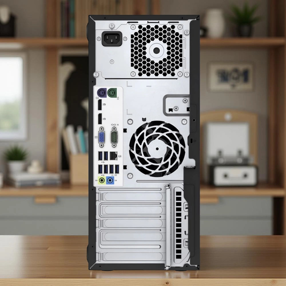 Certified Refurbished HP EliteDesk 800 G2 Tower – Intel Core i7 6th Gen | 8GB RAM | 256GB SSD | 22″ Monitor Fullset | 24-Month Warranty