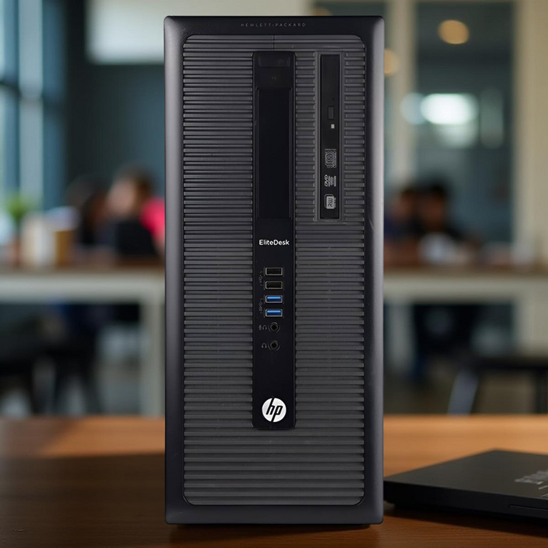 Certified Refurbished HP EliteDesk 800 G1 Tower – Intel Core i7 4th Gen | 16GB RAM | 512GB SSD