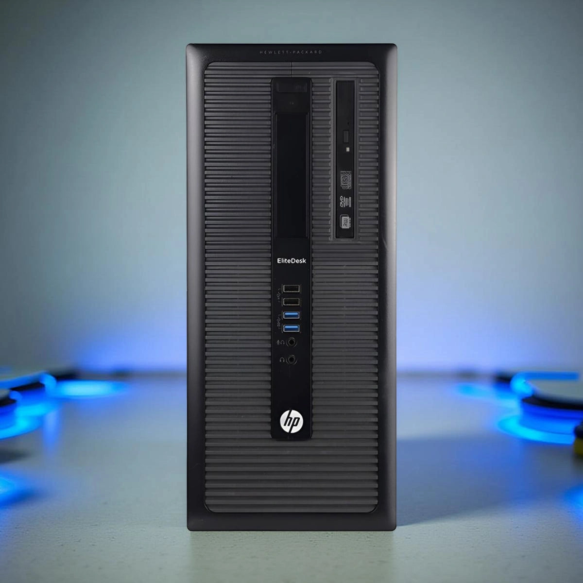 Certified Refurbished HP EliteDesk 800 G1 Tower – Intel Core i7 4th Gen | 8GB RAM | 256GB SSD | 22″ Monitor Fullset