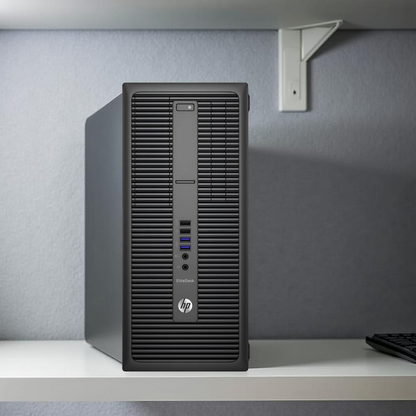 Certified Refurbished HP EliteDesk 800 G2 Tower – Intel Core i7 6th Gen | 8GB RAM | 256GB SSD