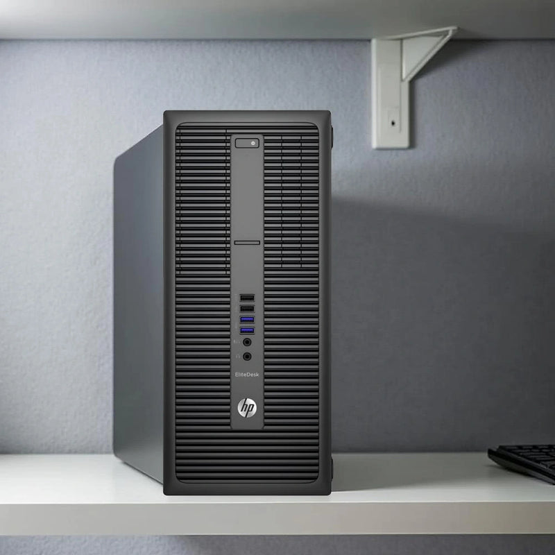 Certified Refurbished HP EliteDesk 800 G2 Tower – Intel Core i7 6th Gen | 16GB RAM | 512GB SSD