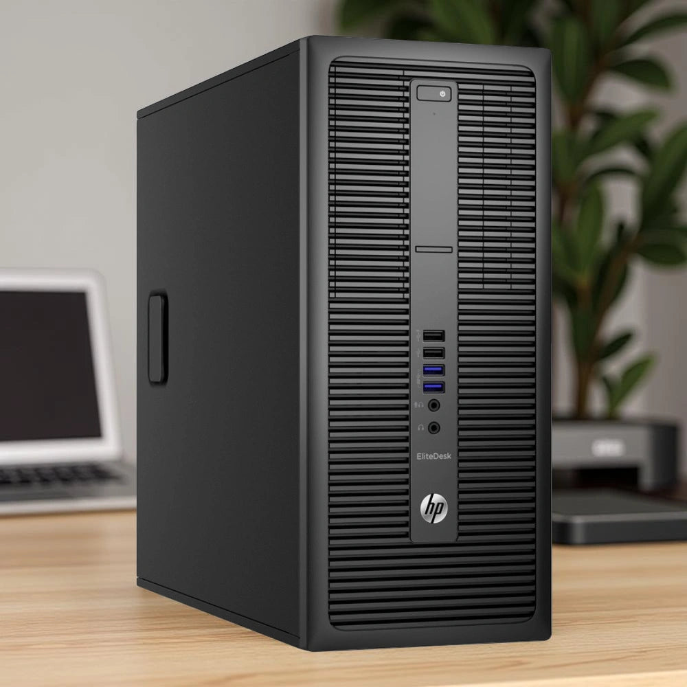 Certified Refurbished HP EliteDesk 800 G2 Tower – Intel Core i7 6th Gen | 16GB RAM | 512GB SSD