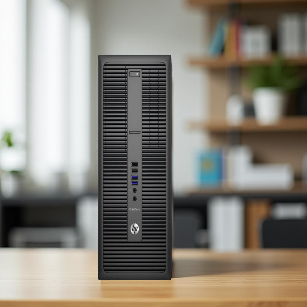 Certified Refurbished HP EliteDesk 800 G2 Tower – Intel Core i7 6th Gen | 8GB RAM | 256GB SSD