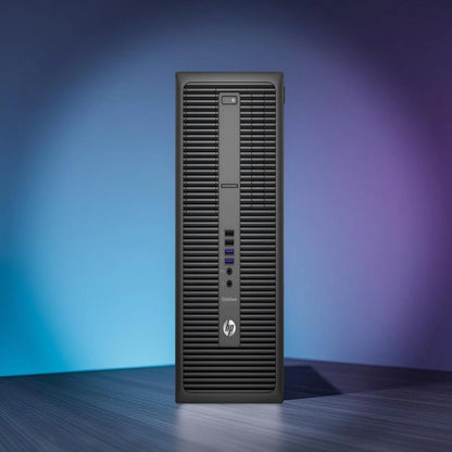 Certified Refurbished HP EliteDesk 800 G2 Tower – Intel Core i7 6th Gen | 8GB RAM | 256GB SSD