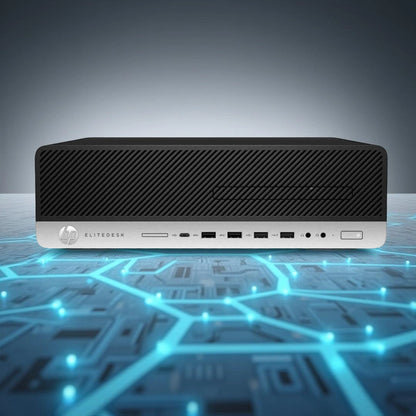 Certified Refurbished HP EliteDesk 800 G4 SFF – Intel Core i5 8th Gen | 8GB RAM | 256GB SSD | 22″ Monitor Fullset