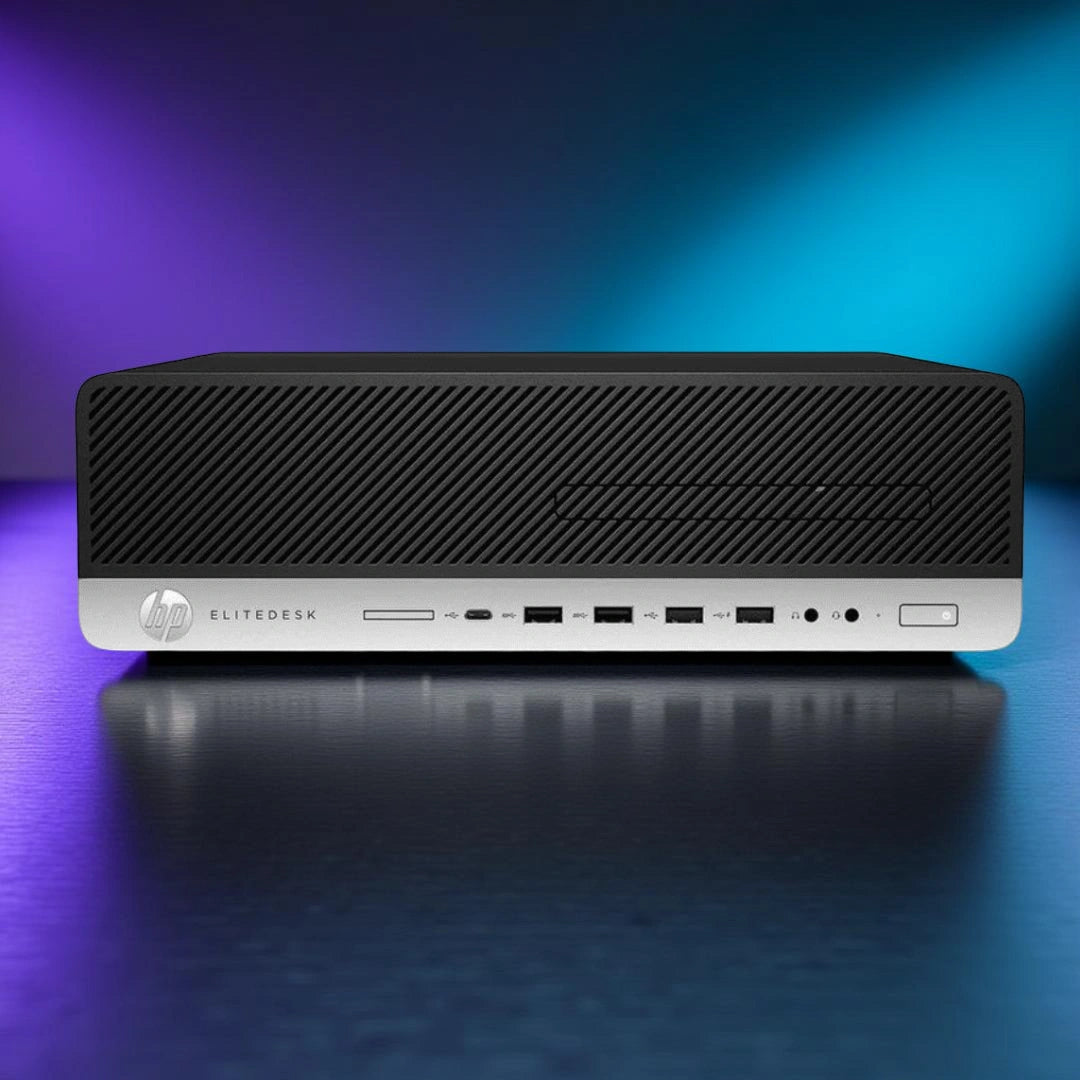 Certified Refurbished HP EliteDesk 800 G4 SFF – Intel Core i5 8th Gen | 16GB RAM | 512GB SSD | Desktop Only