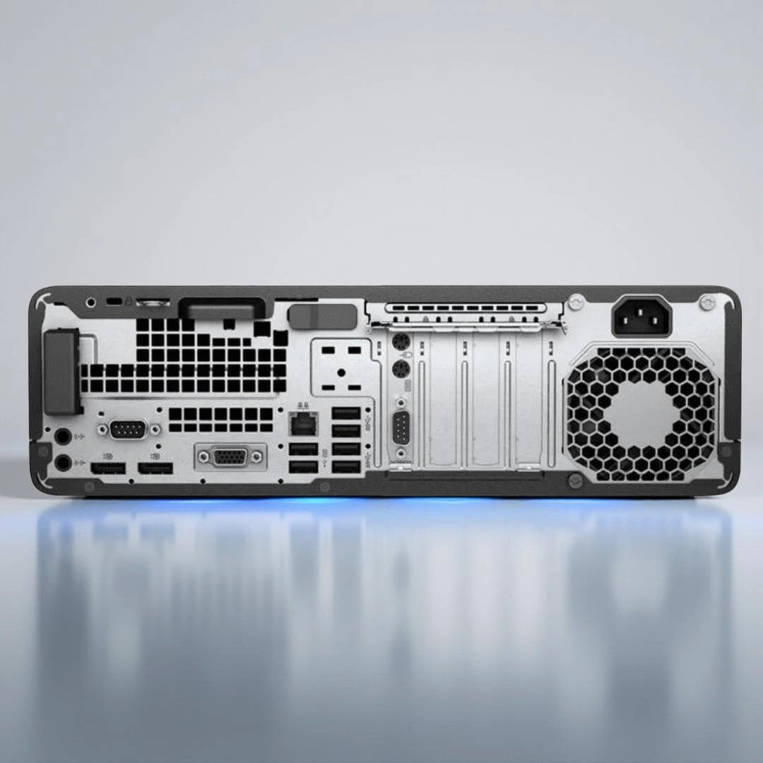 Certified Refurbished HP EliteDesk 800 G4 SFF – Intel Core i5 8th Gen | 8GB RAM | 256GB SSD | 22″ Monitor Fullset
