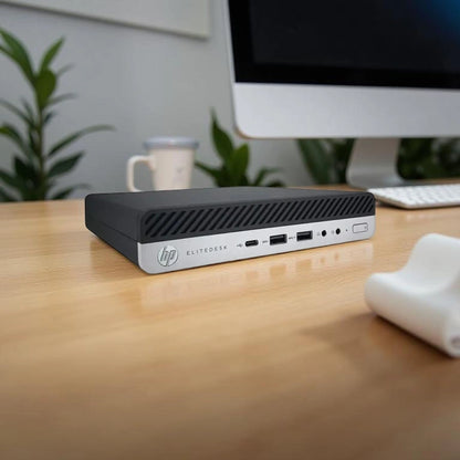 Certified Refurbished HP EliteDesk 800 G5 Mini – Intel Core i3 9th Gen | 16GB RAM | 512GB SSD