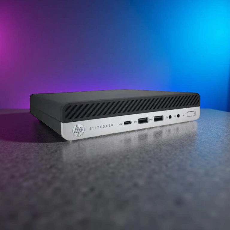 Certified Refurbished HP ProDesk 800 G5 Mini – Intel Core i5 9th Gen | 16GB RAM | 512GB SSD | 22″ Monitor Fullset