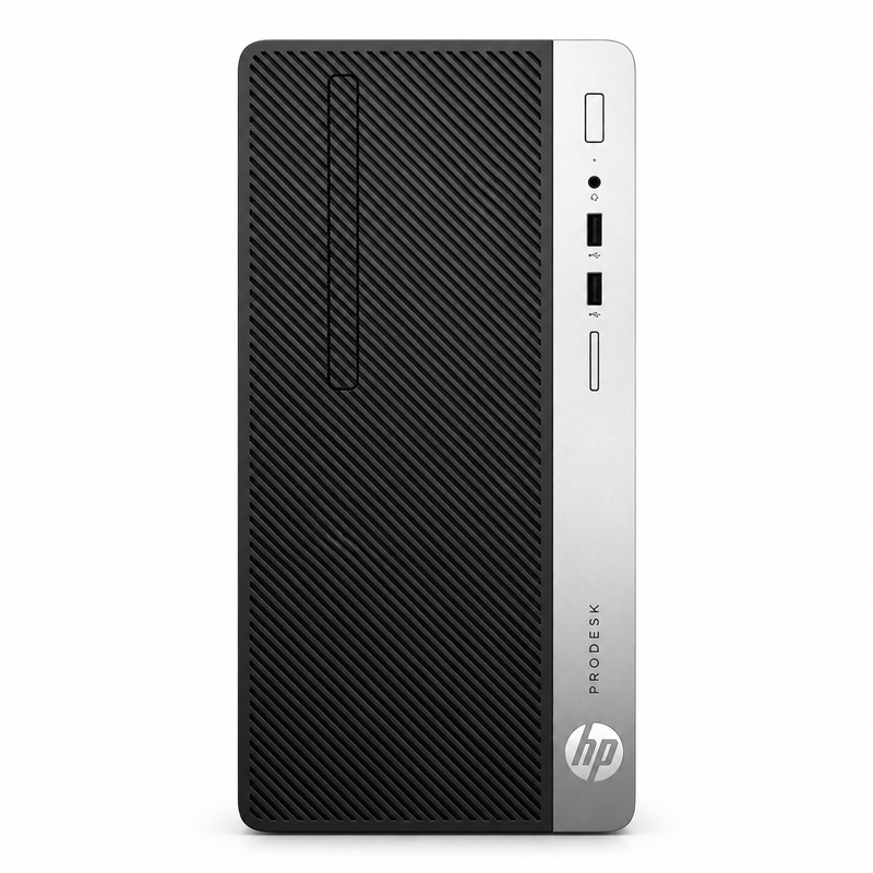 Refurbished HP ProDesk 400 Core i3 4GB 128GB SSD Microtower Desktop