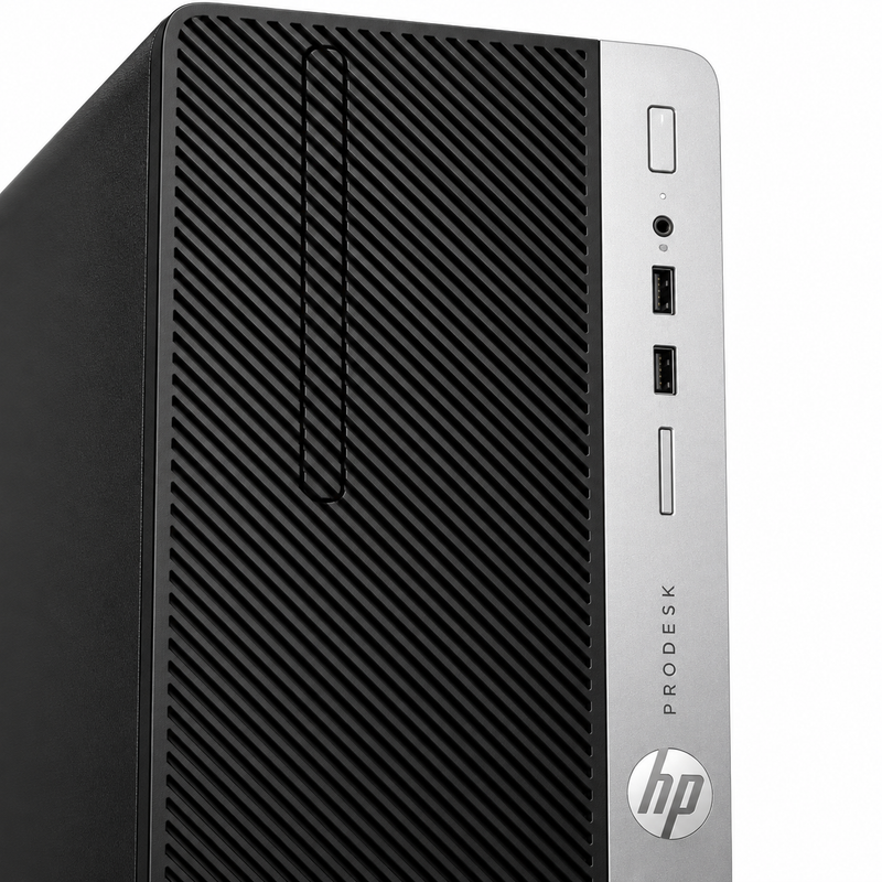 Refurbished HP ProDesk 400 Core i3 4GB 128GB SSD Microtower Desktop