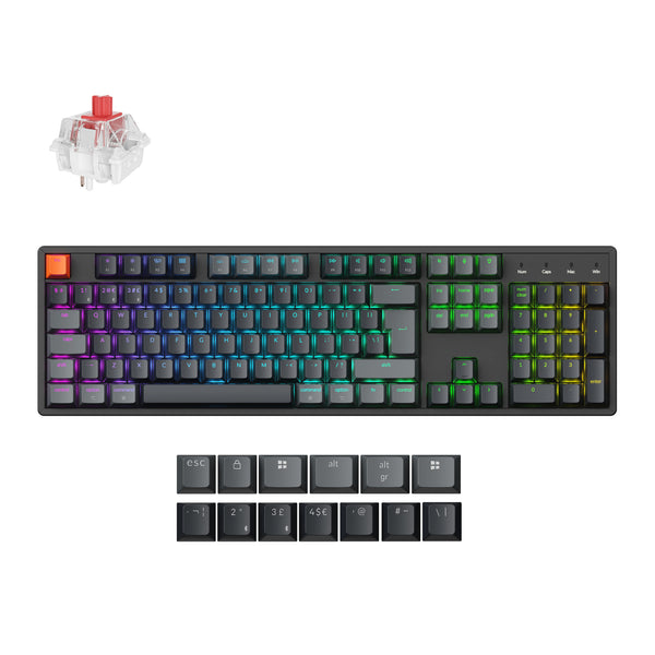 Keychron K10 QMK V2 Full-Size Wireless Mechanical Keyboard