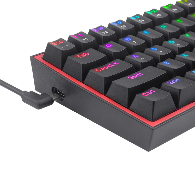 Redragon K616 Fizz Pro 60% RGB Wireless Mechanical Gaming Keyboard