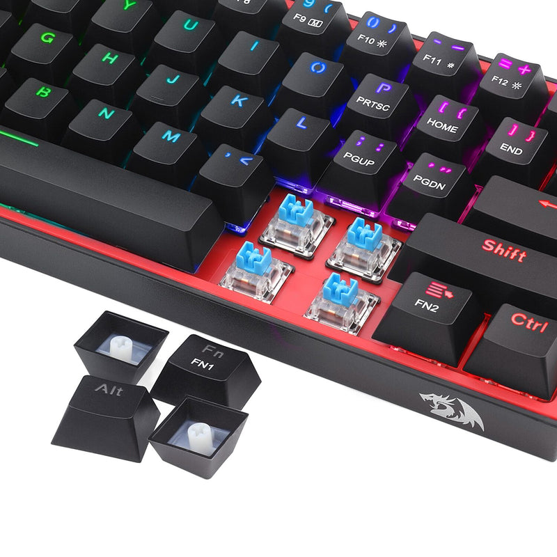 Redragon K616 Fizz Pro 60% RGB Wireless Mechanical Gaming Keyboard