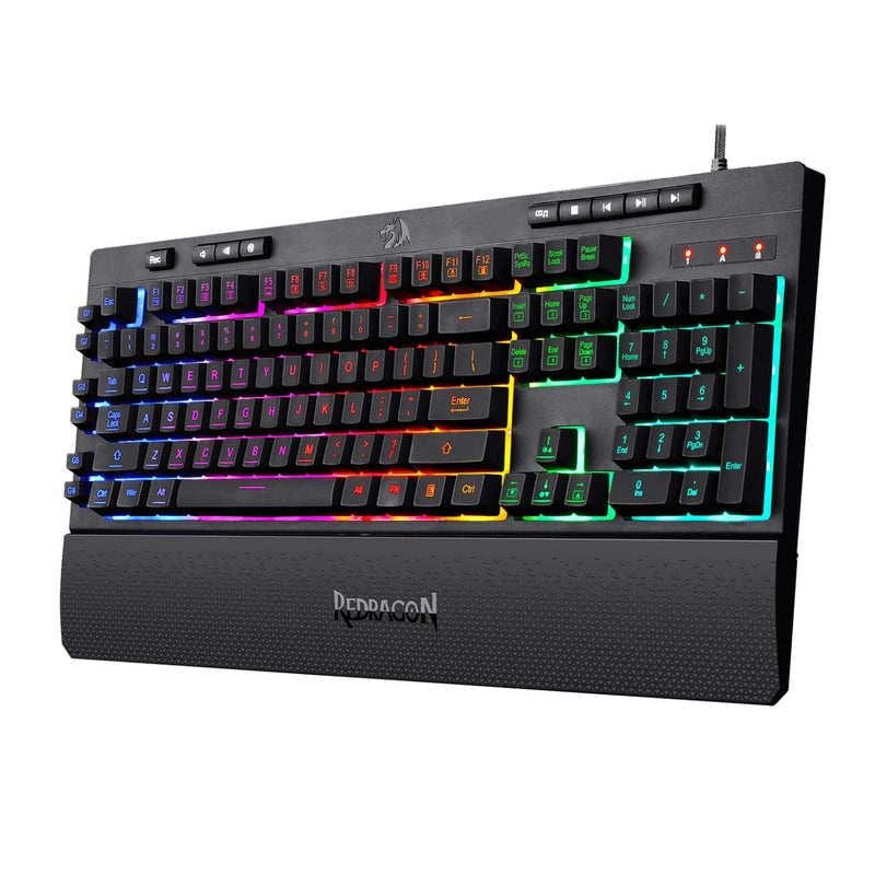 Redragon K512 Shiva RGB Membrane Gaming Keyboard