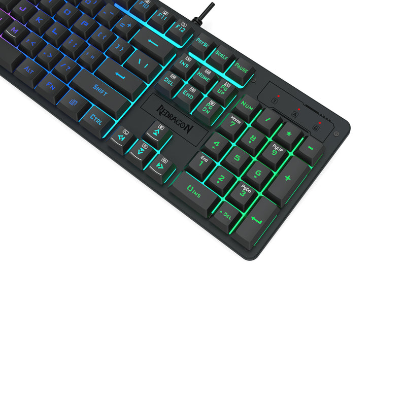 Redragon K521 Netherbane RGB Membrane Gaming Keyboard