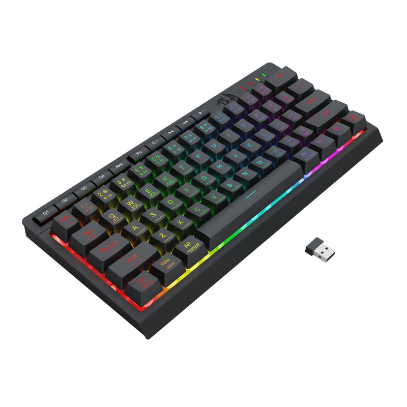 Redragon K522 Pro Shiva RGB Wireless Membrane Gaming Keyboard