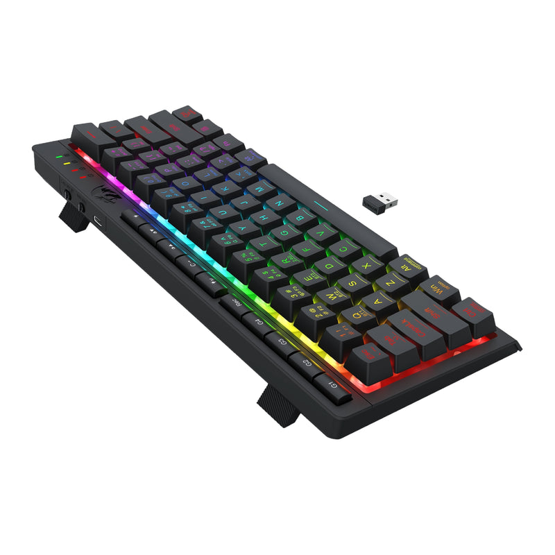 Redragon K522 Pro Shiva RGB Wireless Membrane Gaming Keyboard