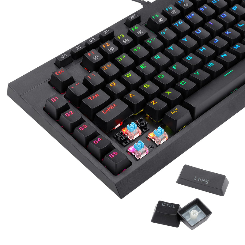 Redragon K588 Broadsword RGB TKL Mechanical Gaming Keyboard