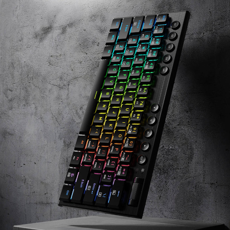Redragon K632 Pro Horus Mini 60% Low-Profile RGB Wireless Mechanical Gaming Keyboard